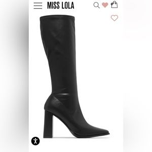 Brand new black boots